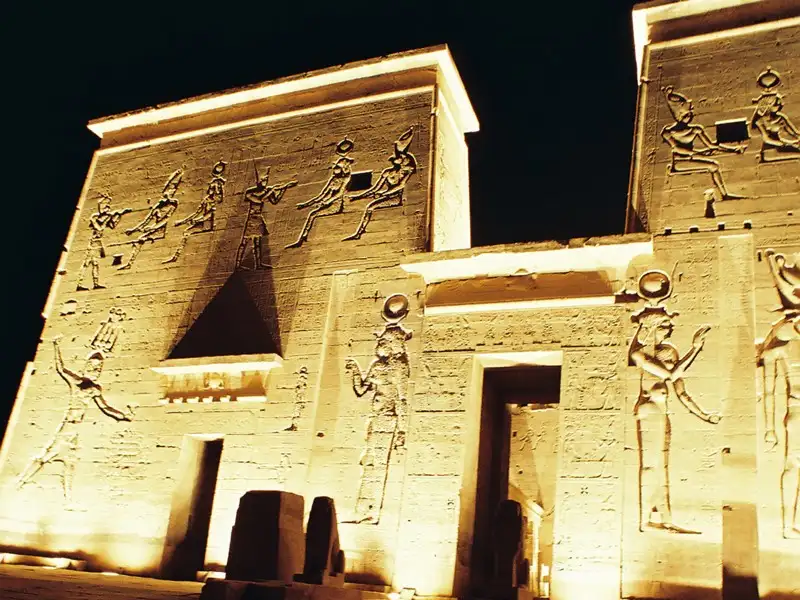 Spectacle de Son et Lumière à Philae